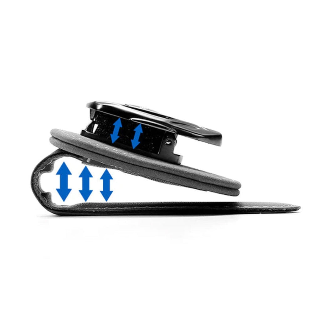 Semišový multifunkční klip na brýle s logem vašeho vozu