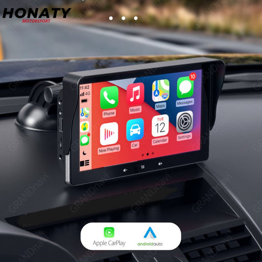 Connected HD display with CarPlay and Android Auto - Honaty - Official Website