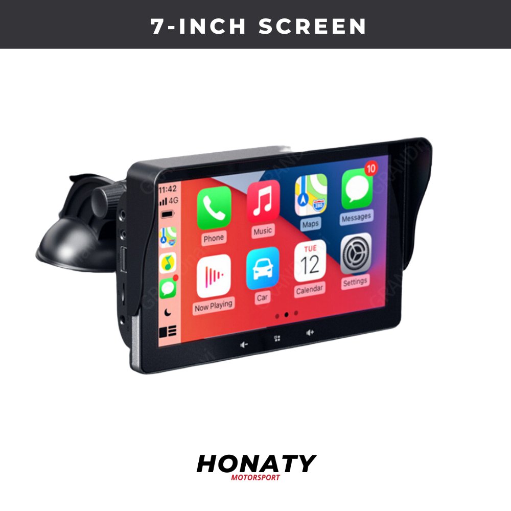 Connected HD display with CarPlay and Android Auto - Honaty - Official Website